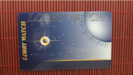 Lobby Watch Card To Open The Door 2 Photos Very Rare - Origine Inconnue
