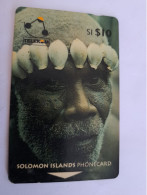 SOLOMON ISLANDS $ 10   O2SIC   PEOPLE OF THE SOLOMON ISLANDS      Fine Used    **14217** - Solomon Islands
