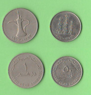 UAE Arab Emirates 50 Fils + 1 Dirham - Saudi-Arabien