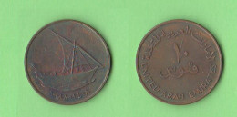 UAE Arab Emirates 10 Fils 1988 - Saudi-Arabien