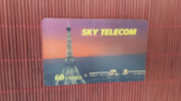 Sky Telecom  Prepaidcard  60 Units  2 Photos - Mobicartes (GSM/SIM)