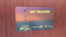 Sky Telecom  Prepaidcard  60 Units  2 Photos - Nachladekarten (Handy/SIM)