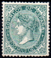 España Nº 100. Año 1868 - Postfris – Scharnier