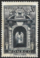 MONACO  1951  -  Y&T  370 -  Porte Du Palais  - Oblitéré - Cote 5e - Oblitérés