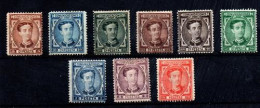 España Nº 174/82. Año 1876 - Unused Stamps