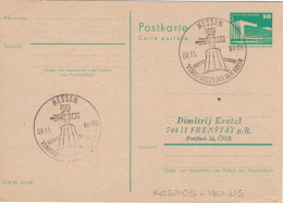 DDR Ganzsache 3605 Hessen Venusforschung Der UdSSR 1984 - Cartes Postales - Oblitérées