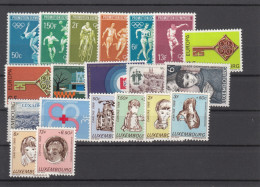 Luxemburg 1968 - Full Year MNH ** - Ganze Jahrgänge