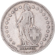 Monnaie, Suisse, 2 Francs, 1894, Paris, TB+, Argent, KM:21 - Autres & Non Classés