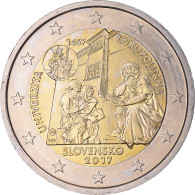 Slovaquie, 2 Euro, Université Istropolitana, 2017, Kremnica, SPL - Slovakia