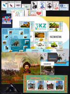 KAZAKHSTAN 2022 Collection 3/4 Of The Year. Clean-up, MNH. Free Shipping - Collections (sans Albums)