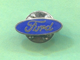 FORD - Auto Car Automotive, Vintage Pin Badge Abzeichen, Enamel - Ford