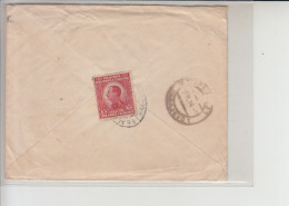 T Letter With SHS (Yugoslavia) Stamp Back Canceled 1924. MOSCOW & Hand Written 100Cent To Sarajevo Bosnia VIPauction001 - Briefe U. Dokumente