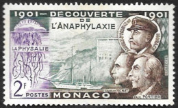 MONACO  1953  -  Y&T  394 -  Découverte De L'anaphylaxie -  Oblitéré - Oblitérés