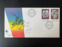 SP ENVELOPPE AFRIQUE DU SUD / COVER RSA / 1980 / WORLD DIAMOND CONGRESSES / CULLINAN - Cartas & Documentos