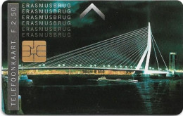 Netherlands - KPN - Chip - CRD171 - Erasmusbrug Rotterdam Bridge, 09.1995, 2.5ƒ, 6.000ex, Mint - Privé