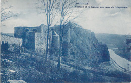 BELGIQUE - BOUILLON - Le Château Et La Semois Vue Prise De L'esplanade  - Carte Postale Ancienne - Bouillon