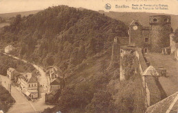 BELGIQUE - BOUILLON - Route De France Et Le Château  - Carte Postale Ancienne - Bouillon