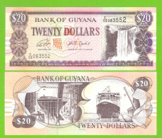 GUYANA 20 DOLLARS 1996/2018 P-30g UNC - Guyana