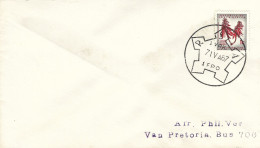 RSA South Africa 1967 Field Post Office 1 FPO VPK Castle Type Datestamp Cover - Briefe U. Dokumente