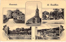 BELGIQUE - BOUILLON - Souvenir De Bouillon - Multi Vues - Carte Postale Ancienne - Bouillon