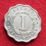 Belize 1 Cent 1989 KM# 33a Lt 715 *VT Beliz Belice - Belize