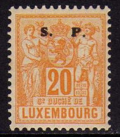 Luxembourg (1882-83) -  20 C. Allegorie Surcharge S.P. Neufs** - MNH - Dienst