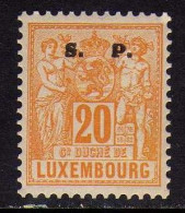 Luxembourg (1882-83) -  20 C. Allegorie Surcharge S.P. Neufs** - MNH - Service