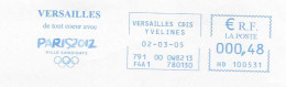 2005 EMA:  Versailles Soutient La Candidature De Paris Aux Jeux Olympiques De 2012 (n° HD 100531) - Summer 2012: London