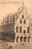 BELGIQUE - MALINES - Hotel Des Postes 1910 - Ancien Palais Du Grand Conseil En 1520 - Carte Postale Ancienne - Mechelen