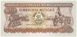 Mozambique - 50 Meticais - 16.06.1986 - Unc. - P 129.b - Serie AK - Mozambico