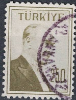 Türkei Turkey Turquie - Atatürk (MiNr: 1592) 1958 - Gest Used Obl - Used Stamps