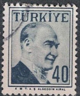 Türkei Turkey Turquie - Atatürk (MiNr: 1586) 1958 - Gest Used Obl - Used Stamps