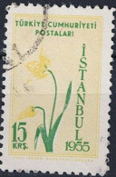 Türkei Turkey Turquie - Gartentulpen (Tulipa Gesneriana) (MiNr: 1424) 1955 - Gest Used Obl - Gebruikt