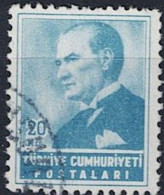 Türkei Turkey Turquie - Atatürk (MiNr: 1411) 1955 - Gest Used Obl - Usati