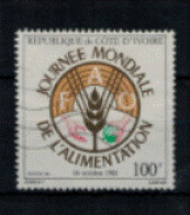 Cote D'Ivoire - "Journée Mondiale De L'alimentation - Symbole" - T. Oblitéré N° 592 De 1981 - Côte D'Ivoire (1960-...)