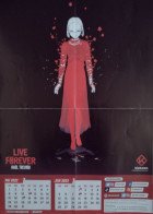 Affiche TREVINO Raul Manga Live Forever Kotoon 2023 - Manifesti & Offsets