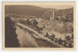 BE.- BELGIË. LA ROCHE EN ARDENNE. L'OURTHE ET LE BOULEVARD. KERK. CHURCH. ÉGLISE - La-Roche-en-Ardenne