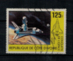 Cote D'Ivoire - "Conquête De L'espace - Opération Viking 75/76" - Oblitéré N° 575 De 1981 - Côte D'Ivoire (1960-...)