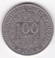 États De L'Afrique De L'Ouest 100 Francs 1974 , En Nickel, KM# 4 - Andere - Afrika