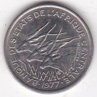États De L'Afrique Centrale 50 Francs 1977 A Tchad , En Nickel,  KM# 11 - Chad
