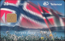 Norway - N118 Norway Flag 100 Years - Landscape - Norvège