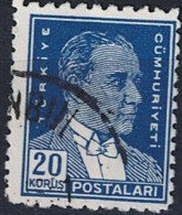 Türkei Turkey Turquie - Atatürk (MiNr: 1281) 1951- Gest Used Obl - Gebraucht