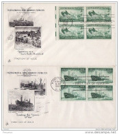 United States- Ships,Marine De Guerre-2  FDC - 1961-1970