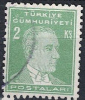 Türkei Turkey Turquie - Atatürk (MiNr: 1079) 1940 - Gest Used Obl - Gebruikt