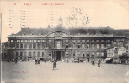 BELGIQUE - LIEGE - Palais De Justice - Carte Postale Ancienne - Liege