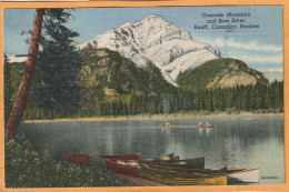 Banff Alberta Canada Old Postcard - Banff