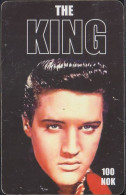 Norway - PPC07VIII-08 Prepaid Card - The King  Prepaid Phonecard 100 NOK - Elvis Presley - Norvège