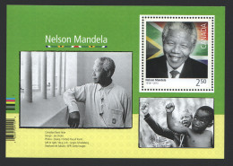 2015  Nelson Mandela Souvenir Sheet Sc 2805 MNH **  - Unused Stamps