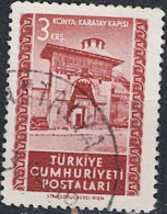 Türkei Turkey Turquie - Portal Der Büyük-Karatay-Medrese, Konya (MiNr: 1319) 1952 - Gest Used Obl - Used Stamps