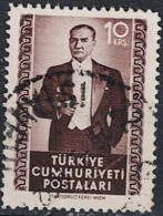 Türkei Turkey Turquie - Kemal Atatürk  (MiNr: 1321) 1952 - Gest Used Obl - Gebruikt